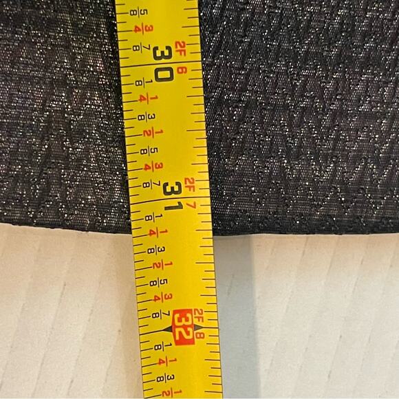 Anthropologie Hutch Iridescent Metallic Gray Glam Event Jacket NWOT Size XL - Picture 12 of 12